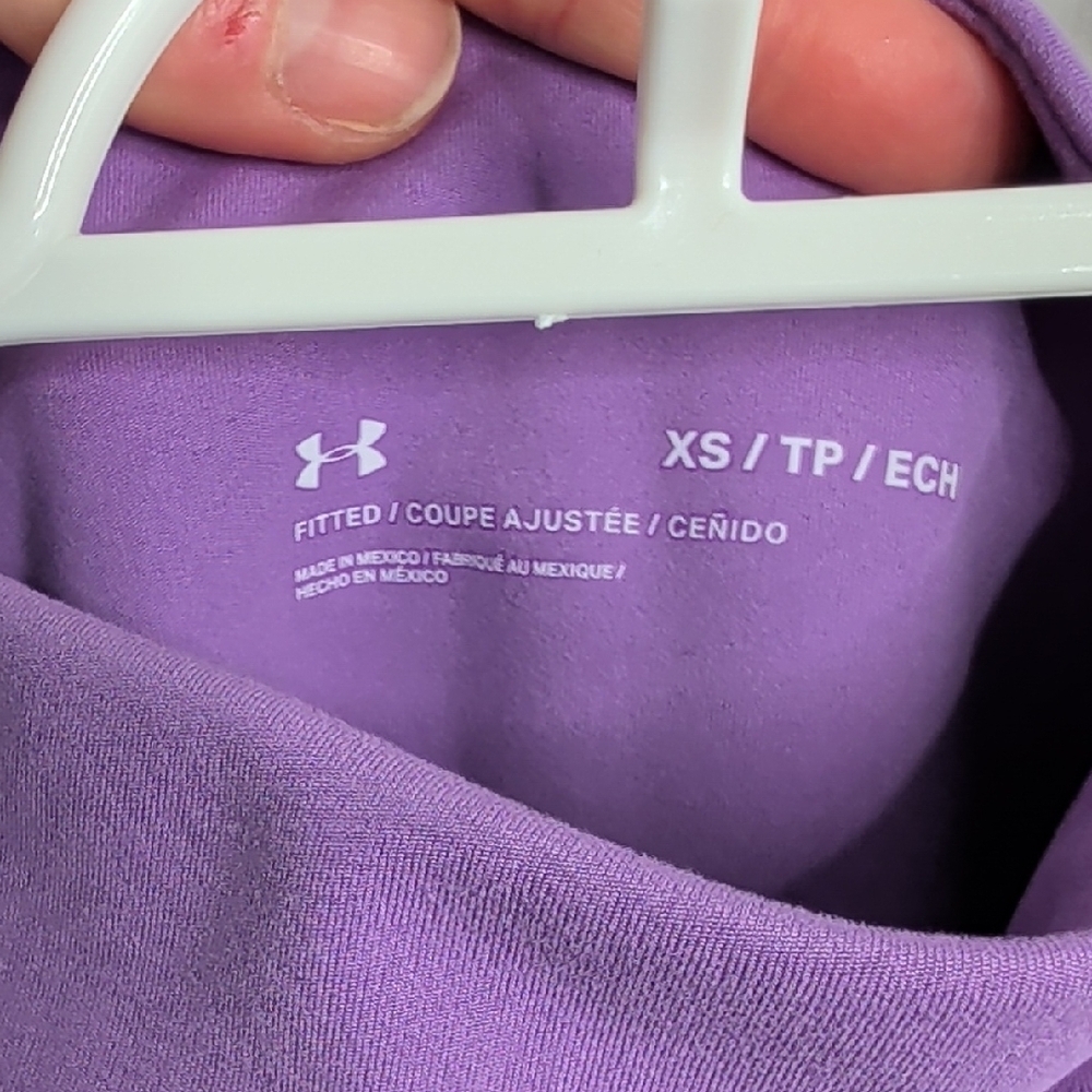 Under Armour Purple Leggings - Picture 3 of 10
